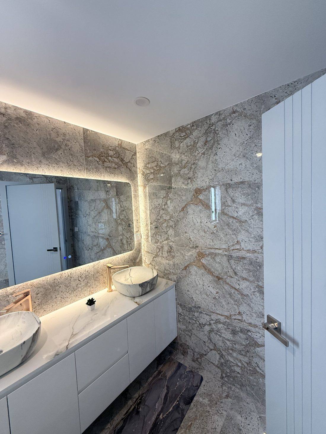 Completed bathroom renovation by INNA GROUP, Sydney