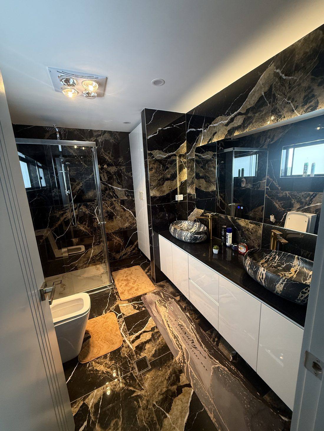 Completed bathroom renovation by INNA GROUP, Sydney