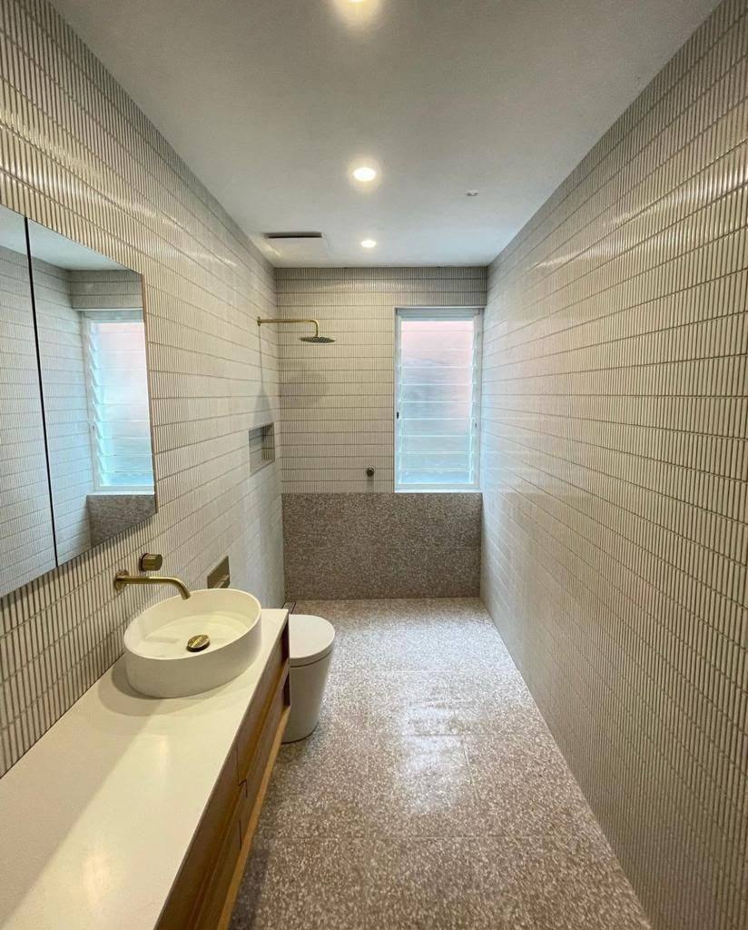 Completed bathroom renovation by INNA GROUP, Sydney